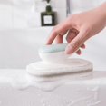 thumbnail image 3 of Cleaning Brush with Handle Scrubber Cleaner Scrubbing Clean Tool Supplies for Home Kitchen Bathub Tile Sink Carpet Sweeping Supplies, 3 of 4