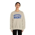 thumbnail image 4 of Insurance Agent Sweatshirt Gifts Crew Neck Shirt Long Sleeve Unisex, 4 of 7