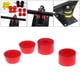thumbnail image 3 of Juego de buje y copa pivotante para patineta Cruiser, alto rendimiento Rojo 95A, 3 of 7
