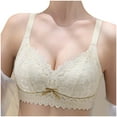 thumbnail image 2 of LLYWEY Wirefree Tshirt Bras for Women on Clearance Bras with No Padding Ladies T-Shirt Bra Style-1095 Women Convertible Bra Feature Adult Female Nursing Sports Bras Beige 38B, 2 of 4