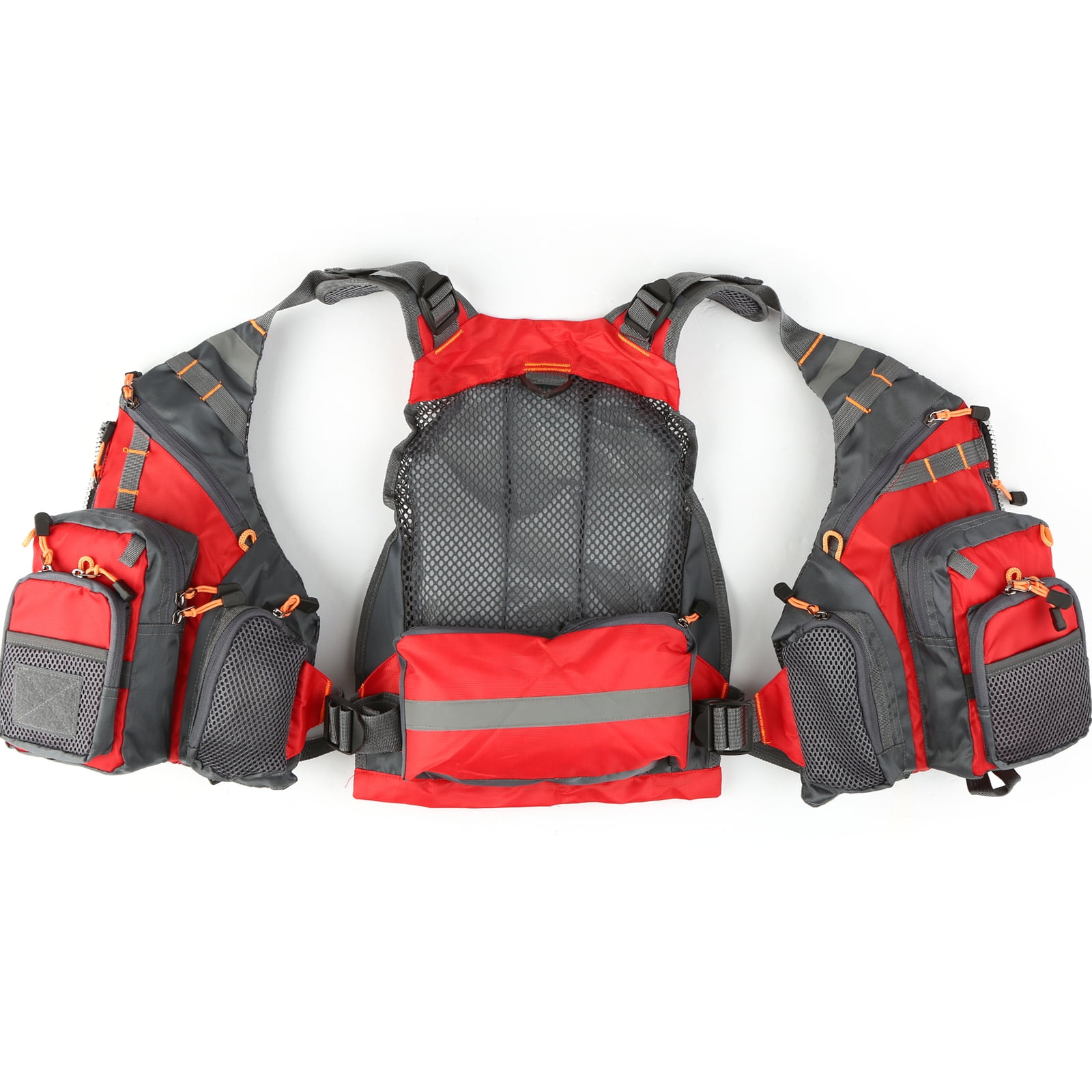 Cheap Aomiun Outdoor Breathable Padded Fishing Life Vest Superior 209lb  Bearing Life Safety Jacket
