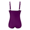 Swimsuits For Women 1 Piece Bathing Suit Retro Ruched Push Up Vintage