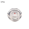 thumbnail image 2 of Unique Bargains 6 Pcs Clear Plastic Hex Head 20mm Thread Air Compressor Oil Level Sight Glass, 2 of 2