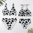 thumbnail image 5 of GYRATEDREAM Mother Daughter Swimwear Family Matching Girls Swimsuit Women Bikini Set, 5 of 5