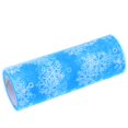 thumbnail image 3 of Rollo de tul de copo de nieve con purpurina de 10 yardas, manualidades, decoración para fiesta de boda (azul) Tmvgtek Oficina Multiescena Multifunción, 3 of 6