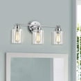 thumbnail image 3 of CHLOE Karson Transitional 3 Light Chrome Bath Vanity Fixture 23" Wide, 3 of 6