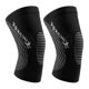 thumbnail image 1 of HX03 1 Pair Sports Protective Knee Pad 3D Weaving Elastic Running Fitness Knee Guard Sleeve - Black, 1 of 5