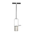 thumbnail image 3 of Dickly Bulb Planter Tool Long Handled Soil Sampler Sturdy Stainless Steel Serrated Base 10cmx13cm, 3 of 8