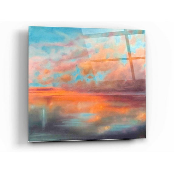 Epic Art 'As Above, So Below' by Marabeth Quin Acrylic Glass Wall Art, 24"x24"