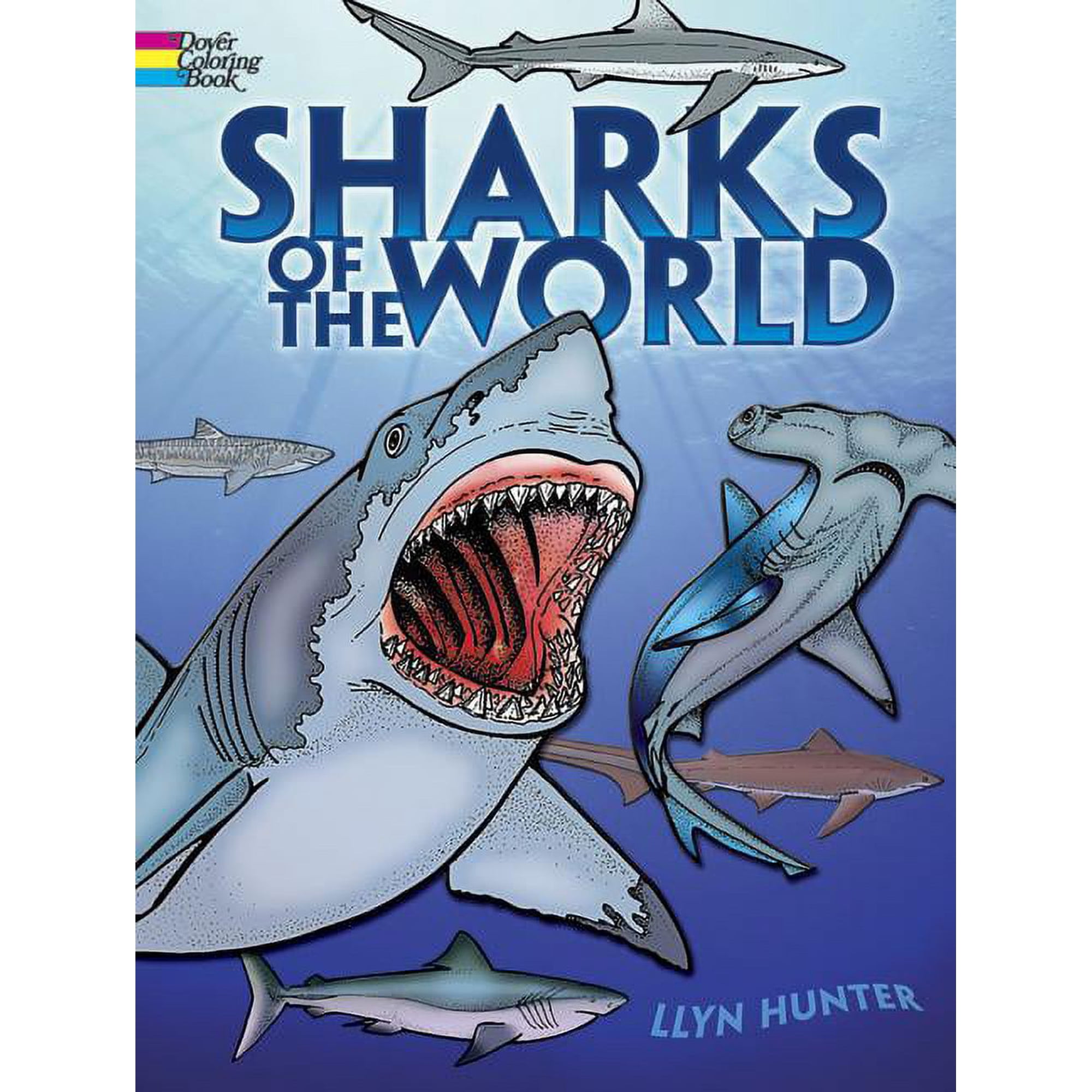 Sharks of the World Coloring Book