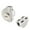 Round Double Doors, variant on kowaku Frameless Glass Door Lock, Push Sliding Door Lock, Keyless Gate Lock, Mechanical Password Lock for Bathroom, Shopping Mall, Shower Room Round Single Door