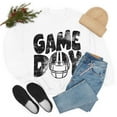 thumbnail image 1 of Vintage Football Game Day Sweatshirt Tailgate Football Fan Female Shirt XL, 1 of 7