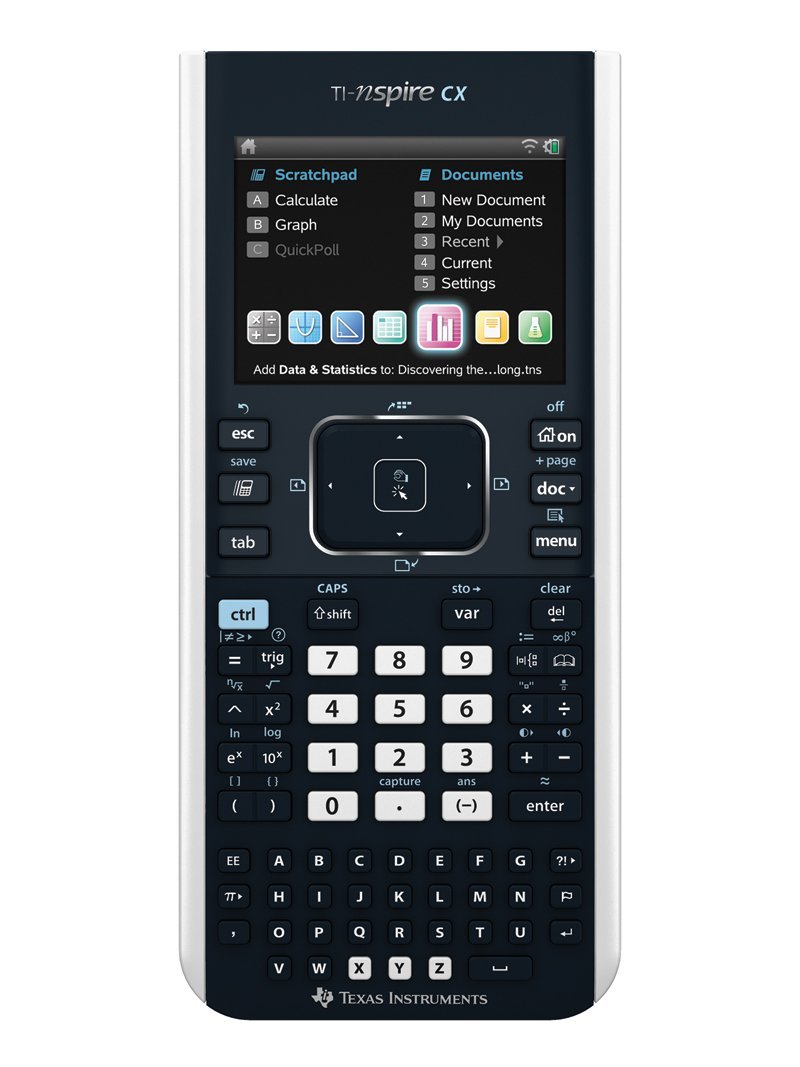 TI-Nspire　Instruments　Texas　Calculator　CX　Graphing