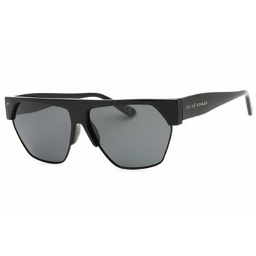 Prive Revaux Spicy Caviar Black Unisex Rectangular Sunglasses