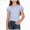 v127-Light Blue, variant on Girls Tops Cute Summer Short Sleeve T Shirts Casual V Neck Blouses 6-12 Months 12-24 Months 2t 3t 4t 5t 6t 7t 8t 9t Children,Casual