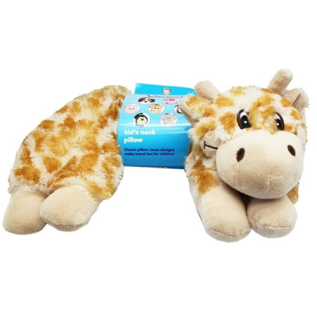 Neck Pillow Chums Kids Plush Neck Pillow Giraffe Walmart Com