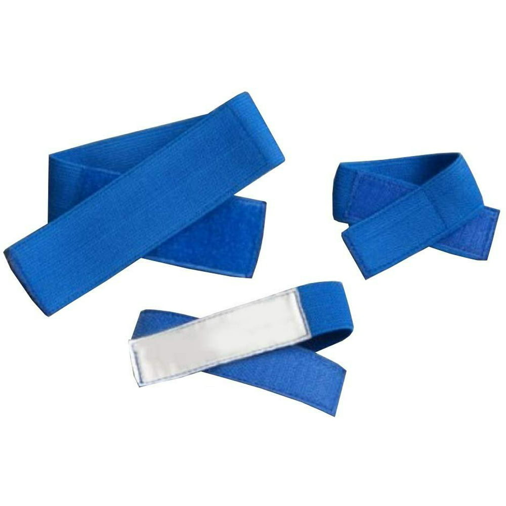 Pack of 120 Non-Latex Tourniquets with Hook and Loop Closure, Blue 14 x ...