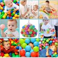 thumbnail image 5 of 100 Pack Pit Balls Plastic Macaron Ocean Balls Kids Toy Balls for 1-3 Years Old Boys Girls, 5 of 9