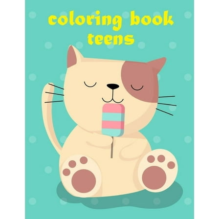 Coloring Book Teens: Funny Coloring Animals Pages for Baby-2