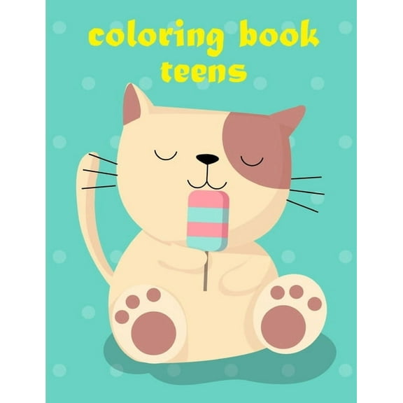 Coloring Book Teens: Funny Coloring Animals Pages for Baby-2