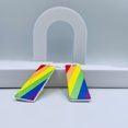 thumbnail image 3 of Mall of Style - Pride Earrings for Women - Rainbow Jewelry - LGBTQ (Pride - Oblong), 3 of 7