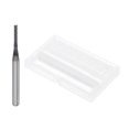 thumbnail image 6 of Uxcell 1/8" Shank 1.5mm x 8.5mm Diamond Film Coated Carbide End Mill CNC Router Bits 10 Pack, 6 of 6