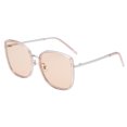 thumbnail image 1 of Gafas de sol de montura grande, personalidad de la moda, gafas de sol de moda, hechas de PC y metal., 1 of 5