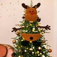 thumbnail image 3 of Tela colgante BLESIY de árbol de Navidad figura adorno colgante para ventana fiesta festiva, 3 of 8