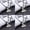 Silver 4PCS, variant on Nordic Hatchet Mjolnir Thor Viking Gothic Chain Necklace Pendant Jewelry