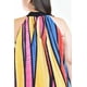 thumbnail image 4 of Vestido plisado multicolor Roman Fashion /Tallas Extras, 2325 (Fiusha) fucsia 38, 4 of 7