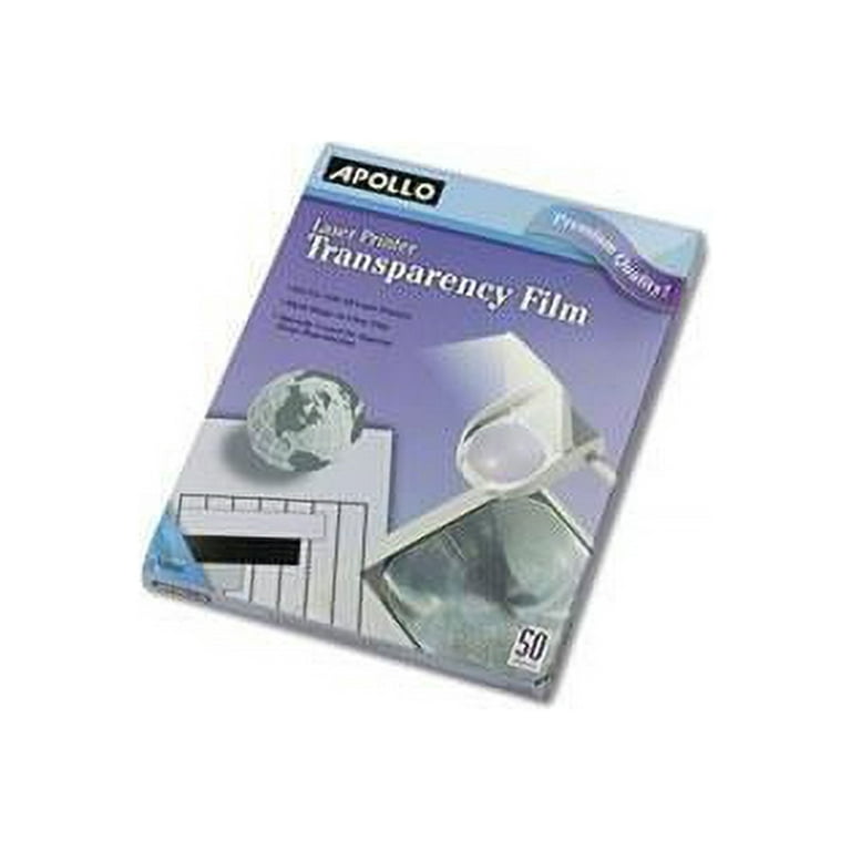 Laser printing on sale on transparency film