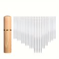 thumbnail image 1 of PEACNNG 30pcs Self-Threading Needles Set With Wooden Storage Cases - Easy Insert For Hand Sewing  Quilting & Cross Stitch - Ideal For Elderly, 1 of 7