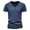 Navy, variant on RYRJJ Mens Muscle T Shirts Summer Casual Slim Fit Short Sleeve T-Shirts Soft Lightweight V-Neck Basic Tees(Black,M)