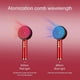 thumbnail image 4 of Red/Blue Light Phototherapy Massage Comb Anti Hair Loss Comb Multipurpose Scalp Massaging Brush, 4 of 5