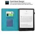 thumbnail image 3 of GSFY Case for Kindle Paperwhite (12th Generation, 2024), PU Leather Magnetic Closure Wallet Case Auto Sleep/Wake for 7 inch Kindle Paperwhite / Kindle Colorsoft Signature Edition 2024, Light Blue, 3 of 7