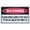 Warning Sign 6, variant on Warning Sign - Violators Will Be Fined, Aluminum Metal Tin Sign, for Shop, Yard, Garage, Outdoor Decor, 12x8 inch