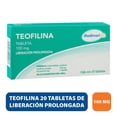 thumbnail image 1 of Teofilina Medimart 100 mg, 20 tabletas de liberación prolongada, 1 of 4