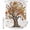 Yellow, variant on Tree Fall Shower Curtains for Bathroom, Waterproof Bath Curtains Decor, Bath Tub Curtain Autumn Leaves Branches Watercolor Botanical Elegant Decorative Shower Curtain Sets with 12 Hooks, 72x72 Inch