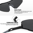 thumbnail image 4 of Gafas de Sol Polarizadas STORYCOAST con Protección UV y Marco Negro Mate, 4 of 7