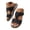 Black, variant on Women Low Wedge Slide Sandals Wide Width Casual Slip on Slides Summer Arch Support Walking Shoes for Vacation Pink size 8.5