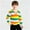Style2-Yellow school uniform for girls boys, variant on Mceream Boy's Girls Striped Shirt Long Sleeve Lapel Tops Spring Summer School Uniform Tees Athletic Casual T-Shirt Print Fashion Clothes Back to School Uniformes Escolares Para NiñAs 3-15 Years