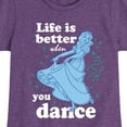 thumbnail image 3 of Disney Princess - Snow White Dance - Toddler And Youth Girls Short Sleeve Graphic T-Shirt, 3 of 5