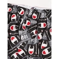 thumbnail image 2 of Champion Men's Joker Print Knit Boxer, Black, X Large, 2 of 2