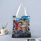 thumbnail image 2 of One Piece Bolso de tela con estampado de lienzo para mujer, bolsa de compras reutilizable y estética, con cremallera interior, regalo para mujer,40*40cm., 2 of 6