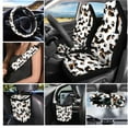 thumbnail image 2 of Jeiento Dachshund Car Accessories Auto Seat Covers with Rearview Mirror Cover,Steering Wheel Cover,Seat Belt Covers,Air Vent Phone Holder,Keychain,Trash Bin,Cup Coasters Auto Interior Accessories, 2 of 6