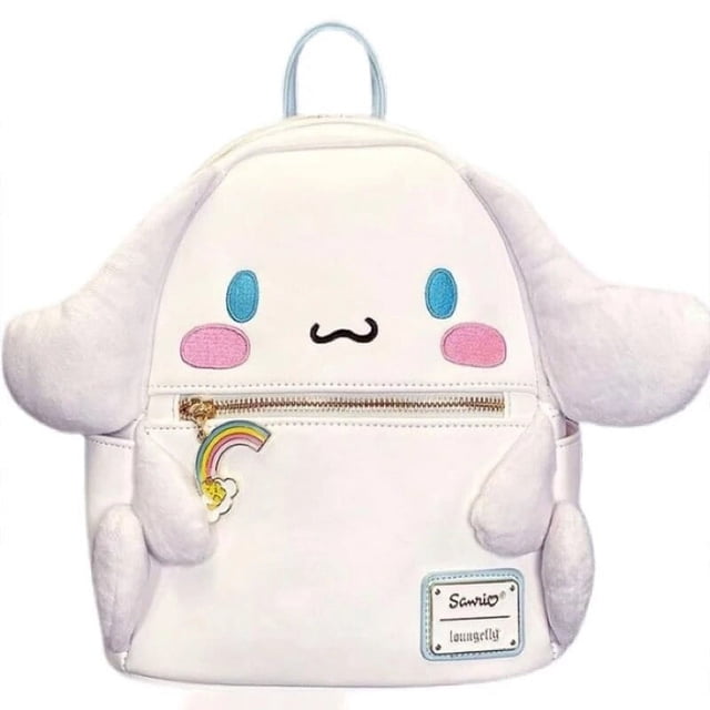 Sanrio Hello Kitty Kuromi Melody Creative Backpack Storage Stationery Leather Mini Student Backpack Christmas Gift