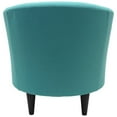 thumbnail image 5 of Pemberly Row 17.5" Traditional Fabric Club Chair in Carribean Blue, 5 of 5
