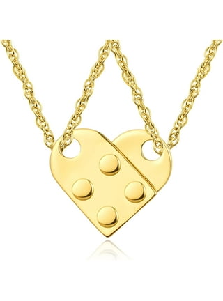 Friendship Gifts for Women Girls 14K Gold Plated Triangle Necklace Gifts  for Best Friend Woman 