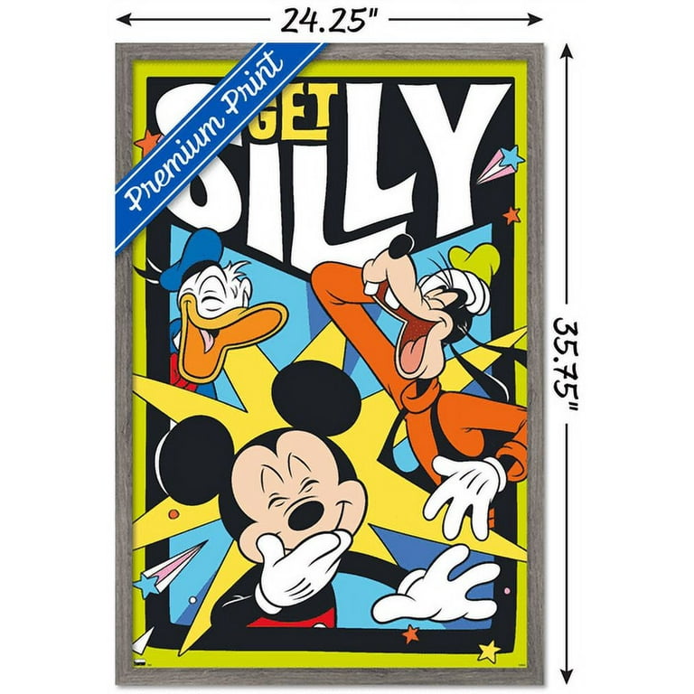 Disney Mickey Mouse Funhouse - Get Silly Wall Poster, 22.375