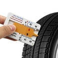 thumbnail image 1 of Plastic Tire Tread Ruler 0-20MM Vernier Measure Caliper Tire Tread Ruler Portable Tire Tread Measure Gauge, 1 of 7